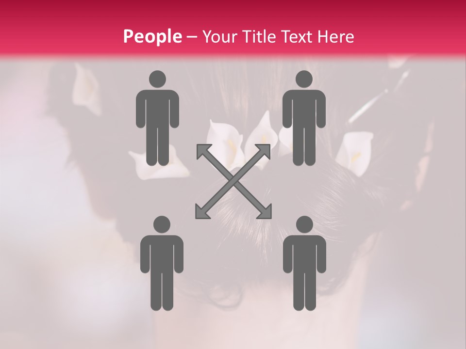 Updo Head Formal PowerPoint Template