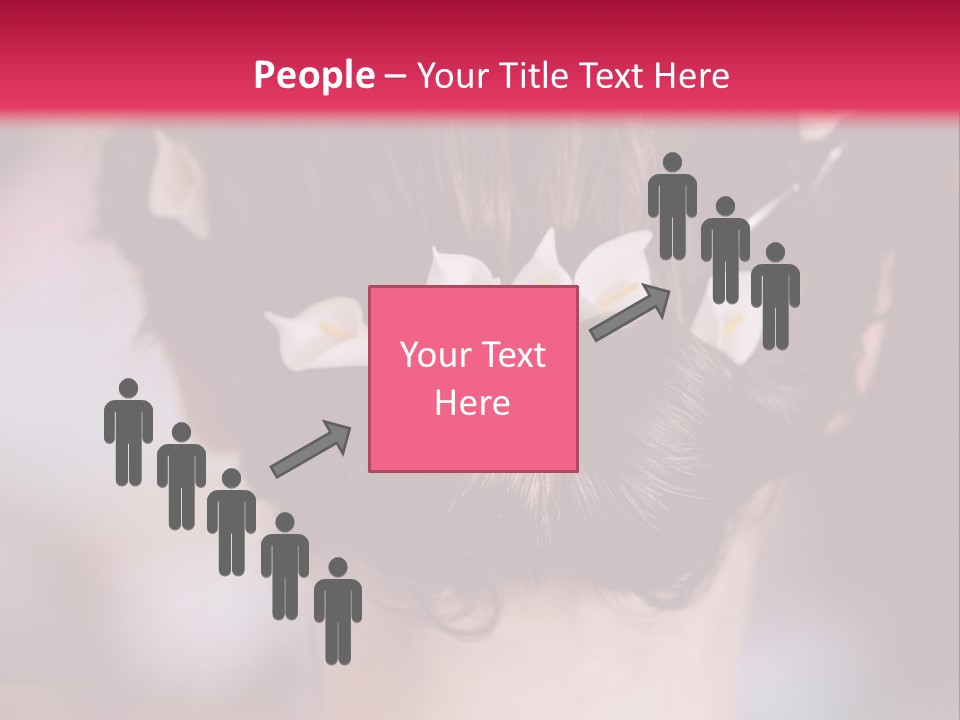 Updo Head Formal PowerPoint Template