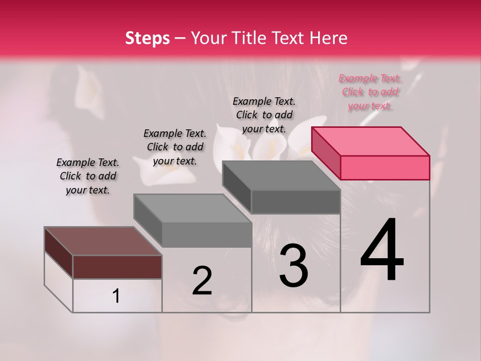 Updo Head Formal PowerPoint Template