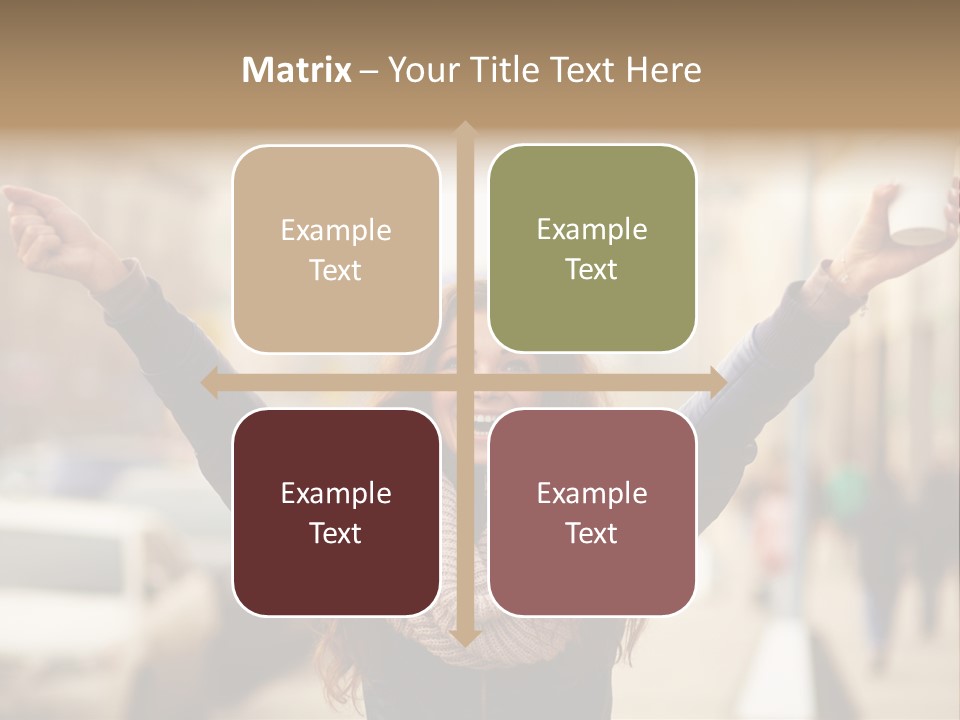 Okay Siblings Sister PowerPoint Template