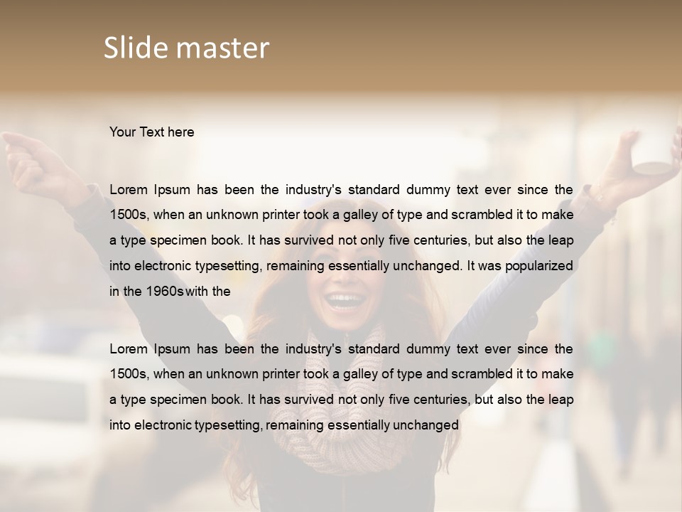 Okay Siblings Sister PowerPoint Template