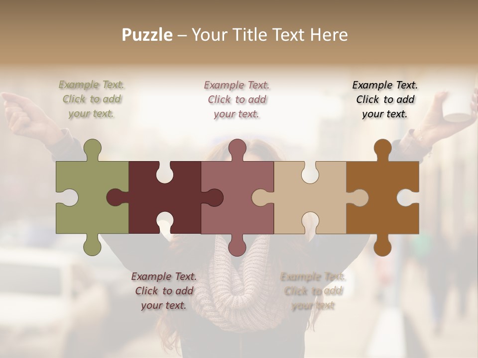 Okay Siblings Sister PowerPoint Template