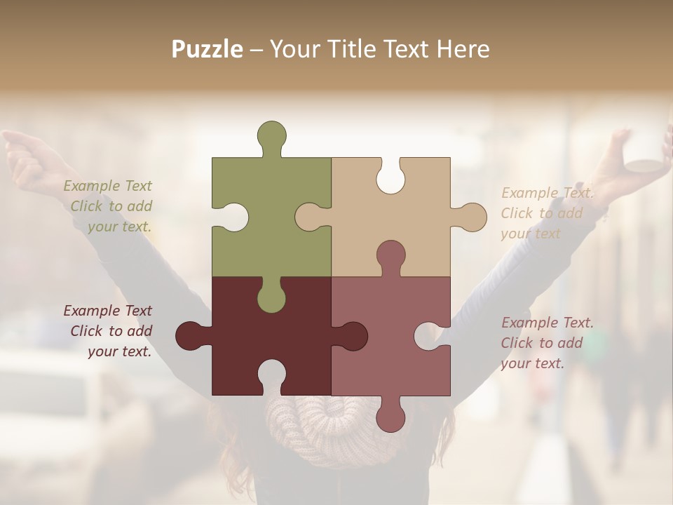 Okay Siblings Sister PowerPoint Template