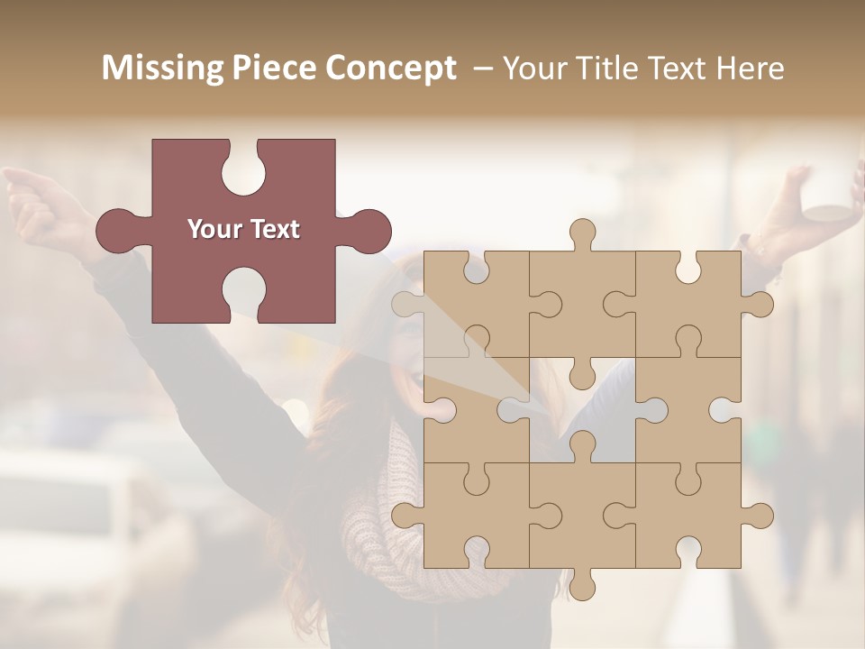 Okay Siblings Sister PowerPoint Template