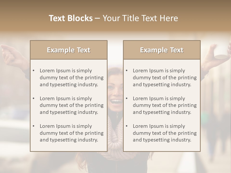 Okay Siblings Sister PowerPoint Template