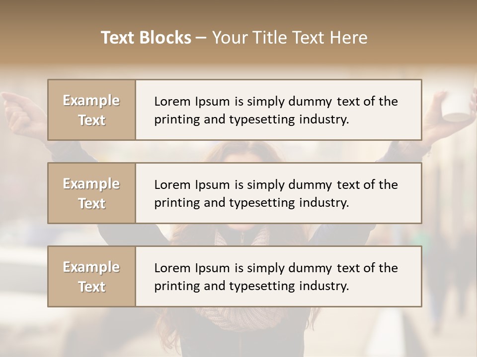 Okay Siblings Sister PowerPoint Template