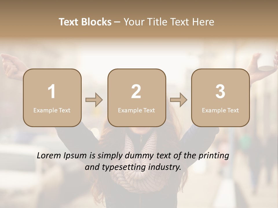 Okay Siblings Sister PowerPoint Template