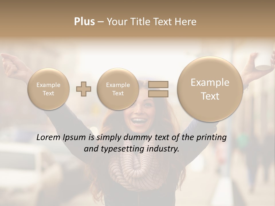 Okay Siblings Sister PowerPoint Template