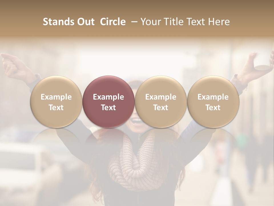 Okay Siblings Sister PowerPoint Template