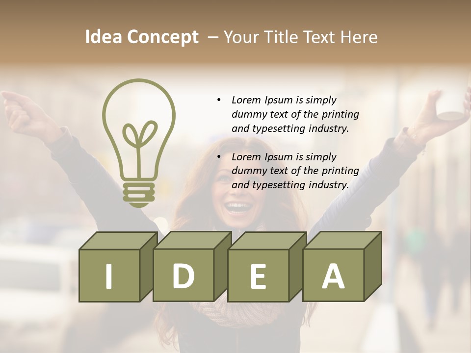 Okay Siblings Sister PowerPoint Template