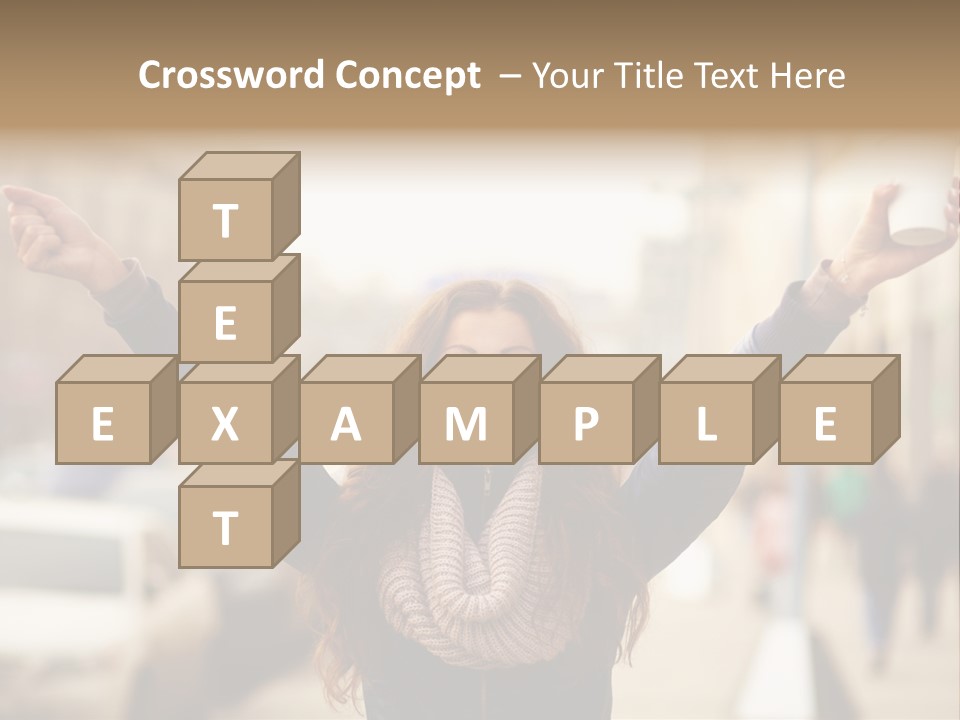 Okay Siblings Sister PowerPoint Template