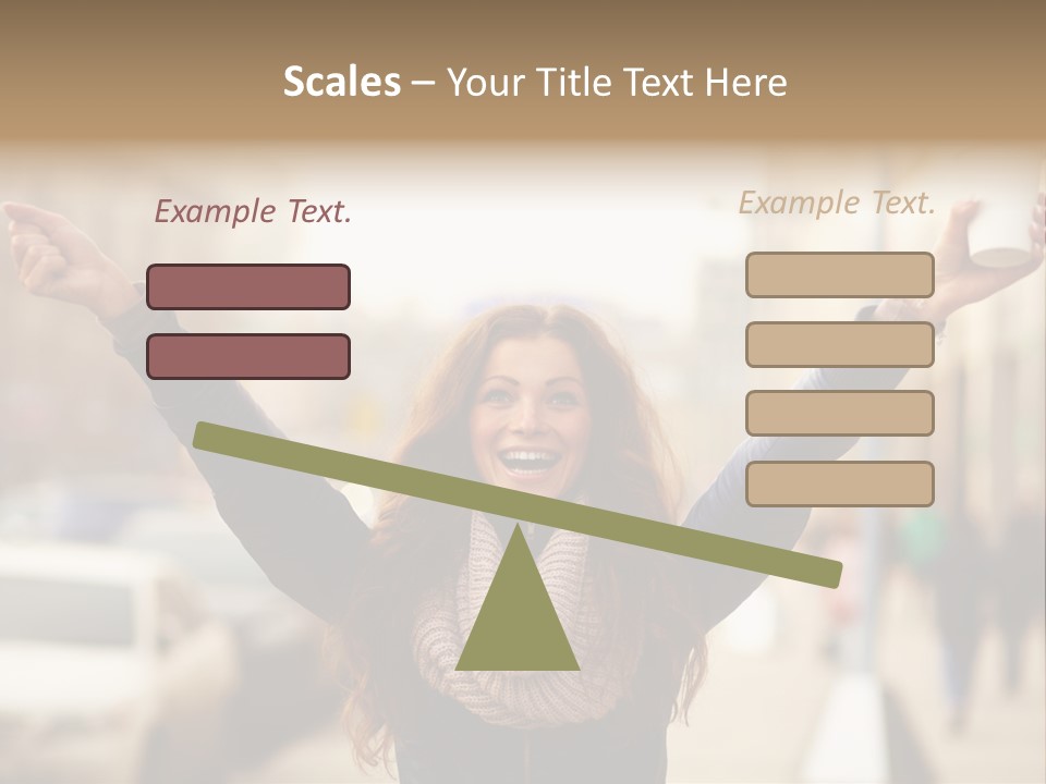 Okay Siblings Sister PowerPoint Template