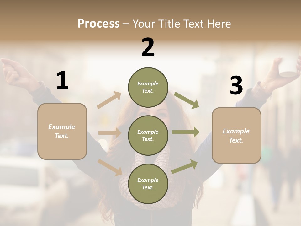 Okay Siblings Sister PowerPoint Template