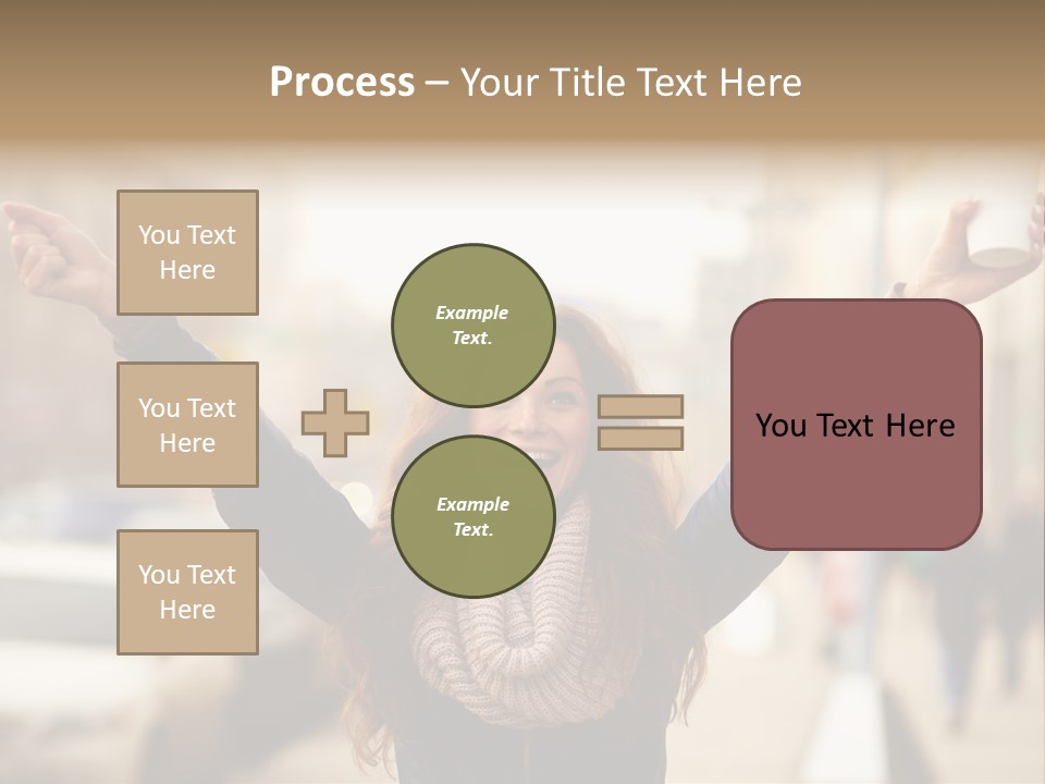 Okay Siblings Sister PowerPoint Template