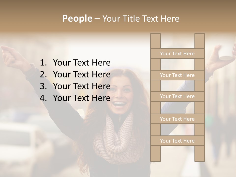 Okay Siblings Sister PowerPoint Template