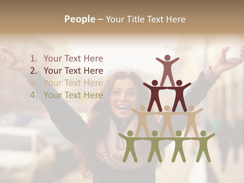 Okay Siblings Sister PowerPoint Template