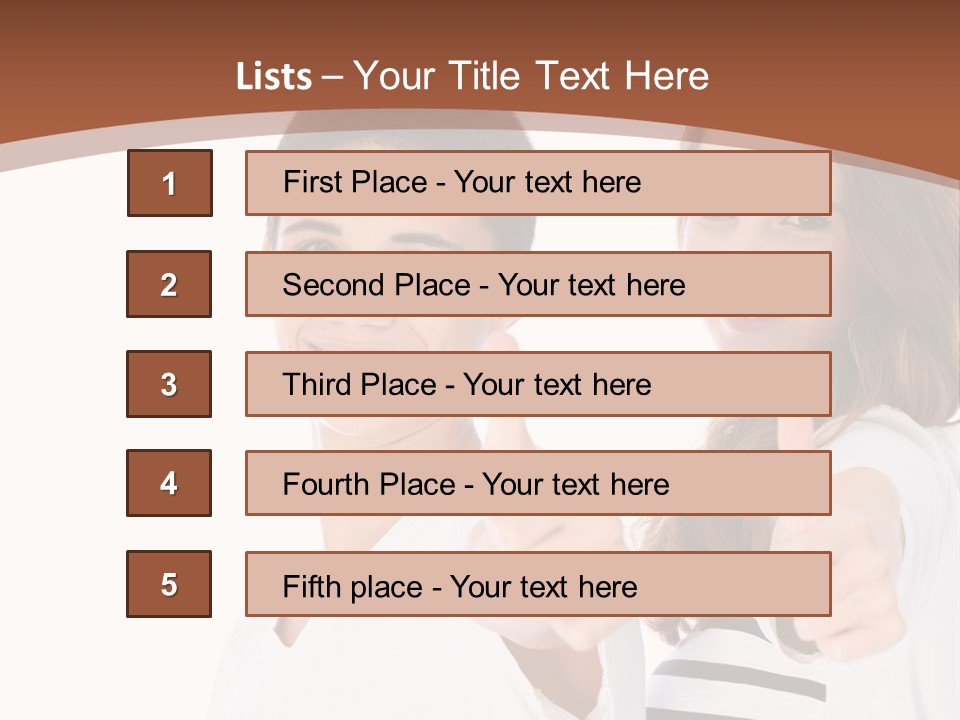 Okay Siblings Sister PowerPoint Template