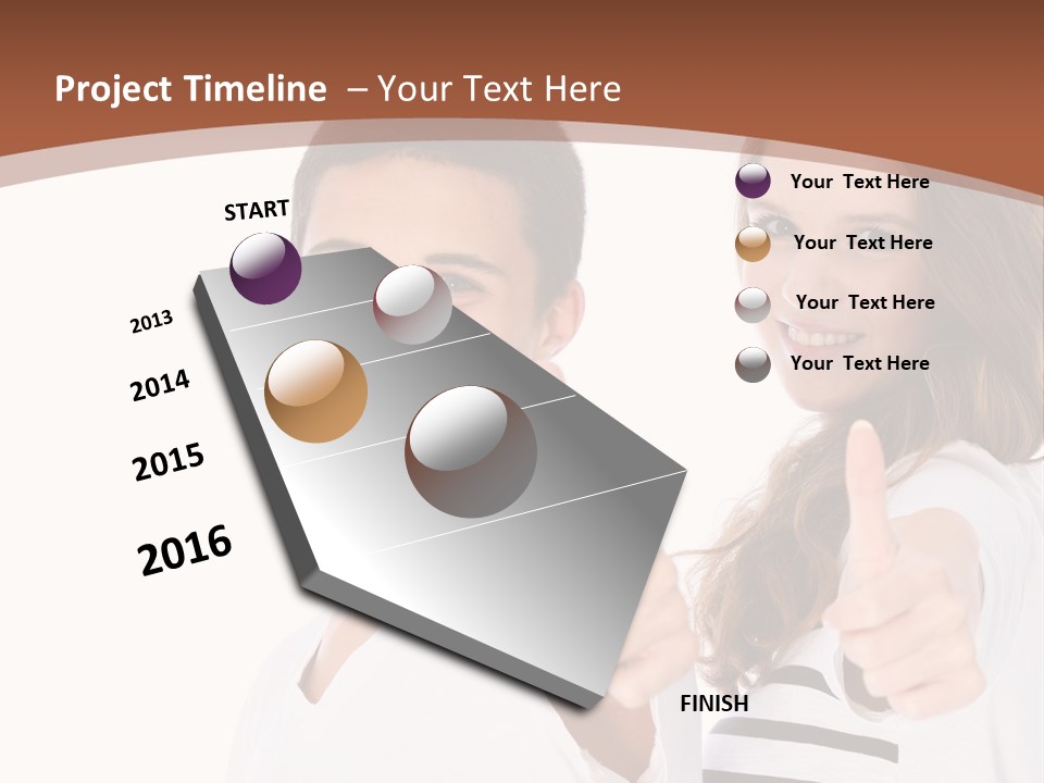 Okay Siblings Sister PowerPoint Template