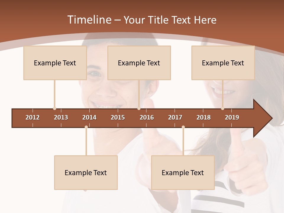 Okay Siblings Sister PowerPoint Template