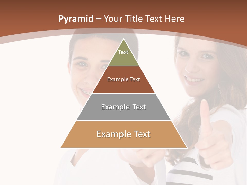 Okay Siblings Sister PowerPoint Template