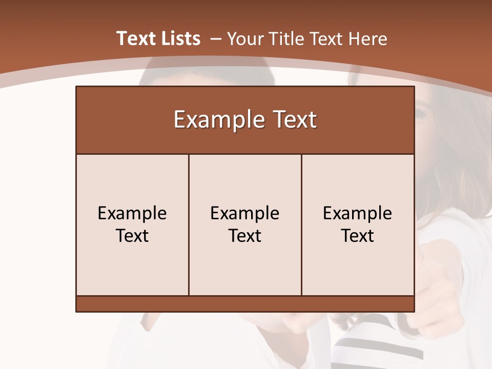 Okay Siblings Sister PowerPoint Template