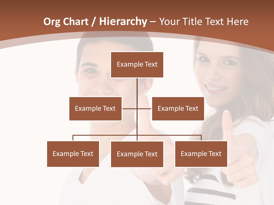 Okay Siblings Sister PowerPoint Template