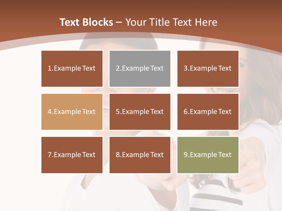 Okay Siblings Sister PowerPoint Template