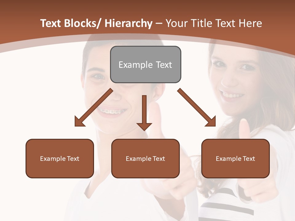 Okay Siblings Sister PowerPoint Template