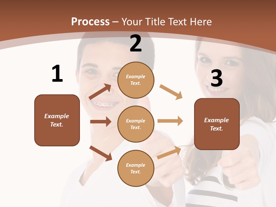 Okay Siblings Sister PowerPoint Template