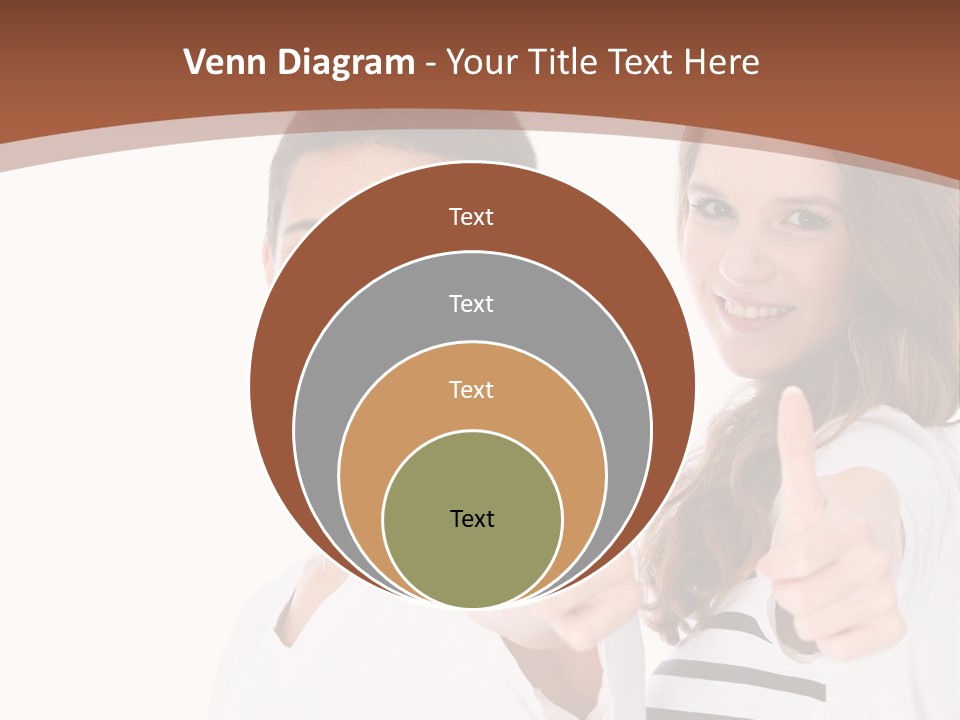 Okay Siblings Sister PowerPoint Template