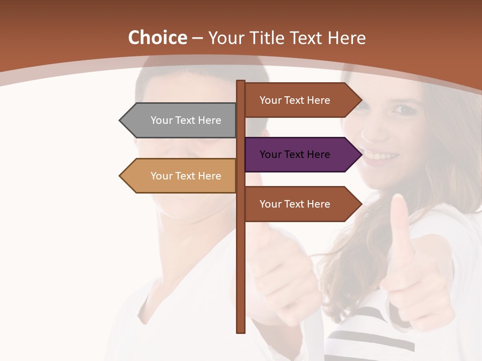 Okay Siblings Sister PowerPoint Template