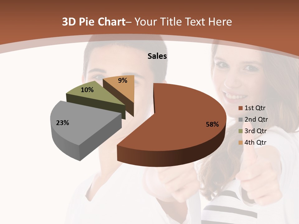 Okay Siblings Sister PowerPoint Template
