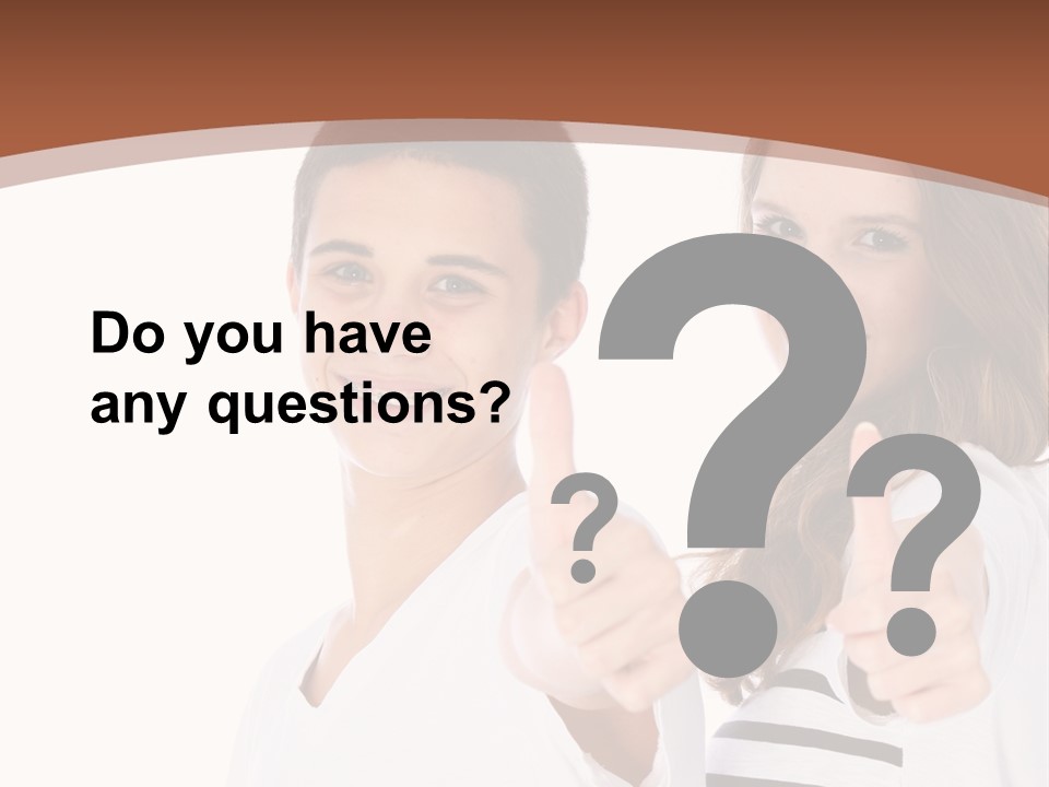 Okay Siblings Sister PowerPoint Template