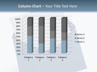 Greeting Card Mail Office Supply PowerPoint Template