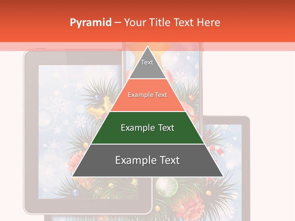Cloud Christmas Business PowerPoint Template