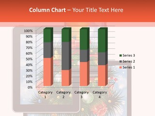 Cloud Christmas Business PowerPoint Template