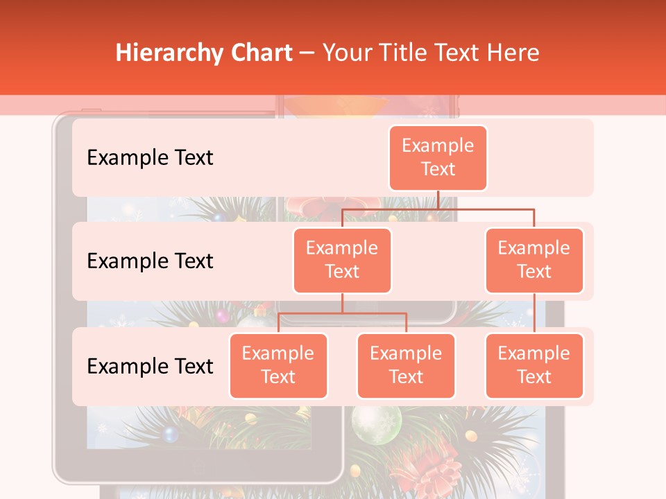 Cloud Christmas Business PowerPoint Template