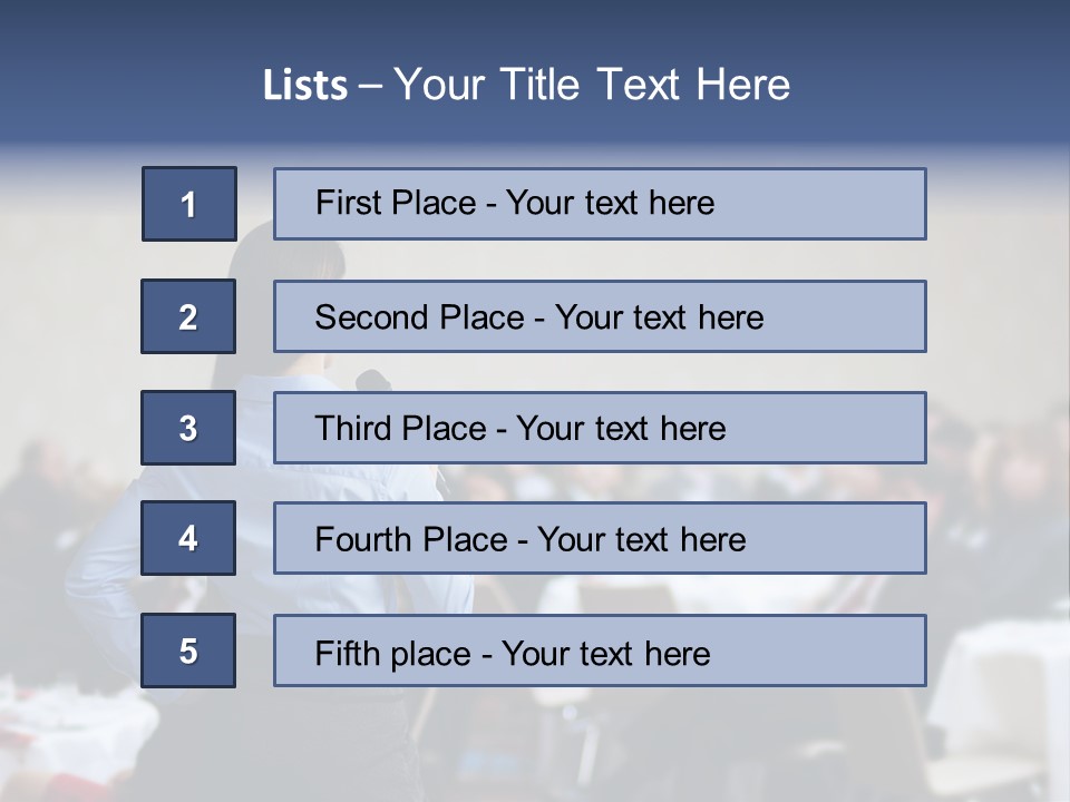 People Business Seminar PowerPoint Template