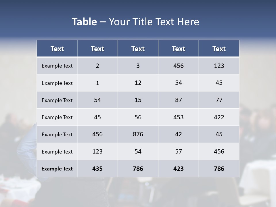 People Business Seminar PowerPoint Template