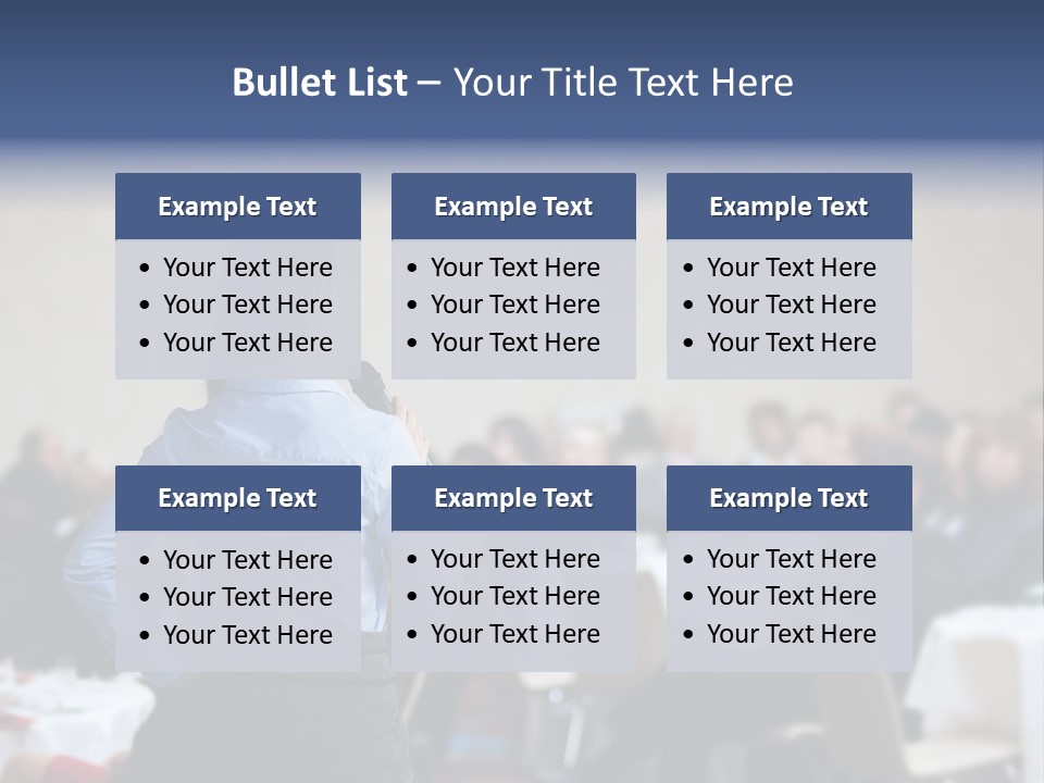 People Business Seminar PowerPoint Template