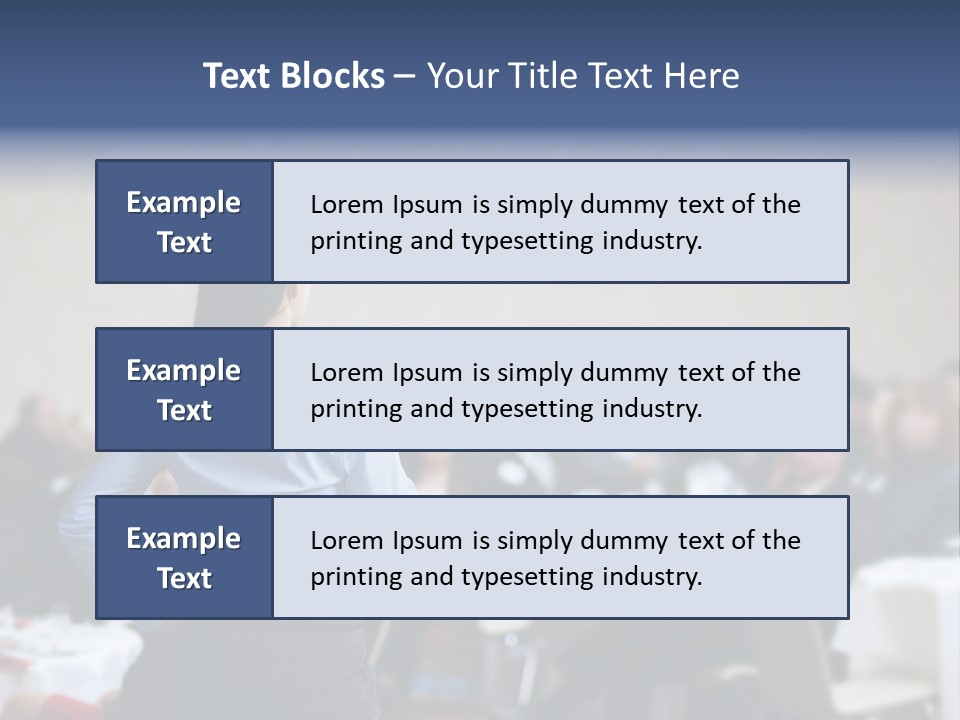People Business Seminar PowerPoint Template