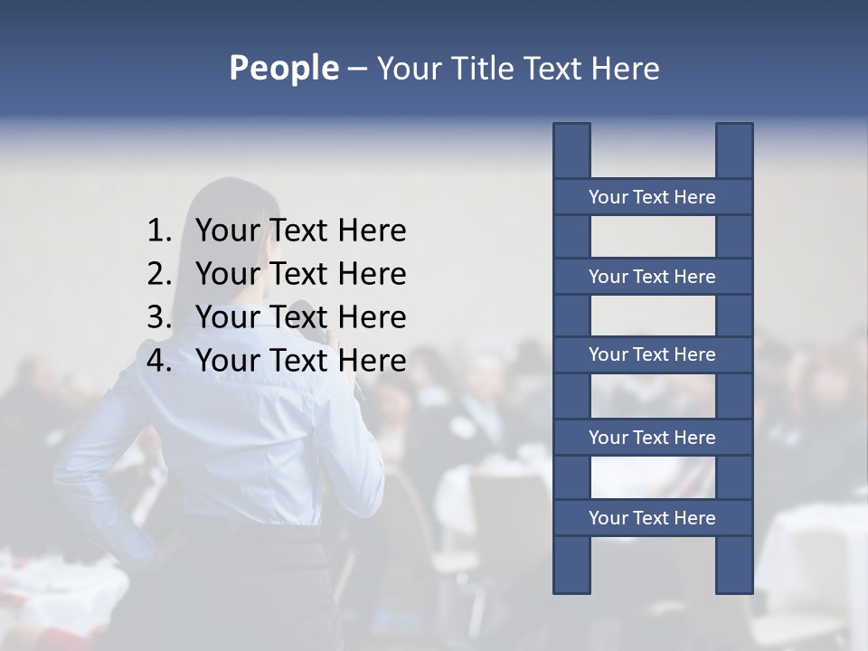 People Business Seminar PowerPoint Template