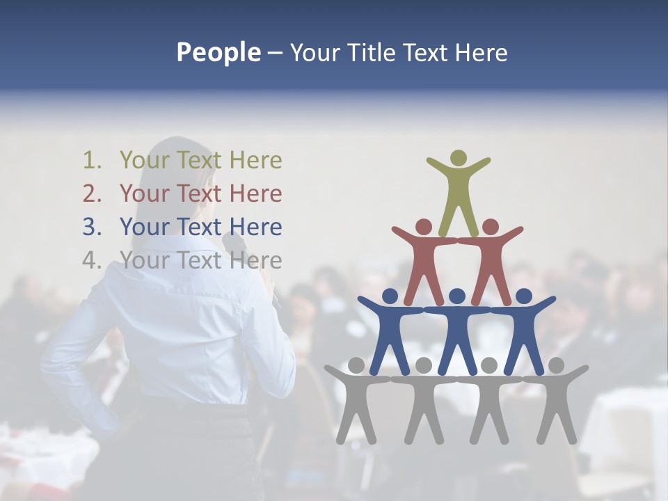 People Business Seminar PowerPoint Template
