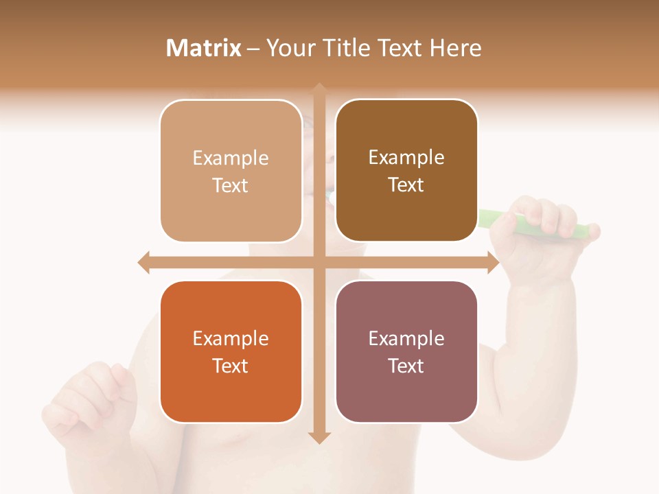 Portrait Joy Boy PowerPoint Template