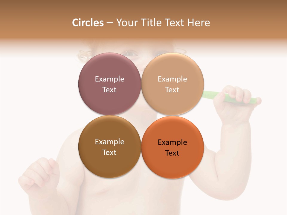 Portrait Joy Boy PowerPoint Template