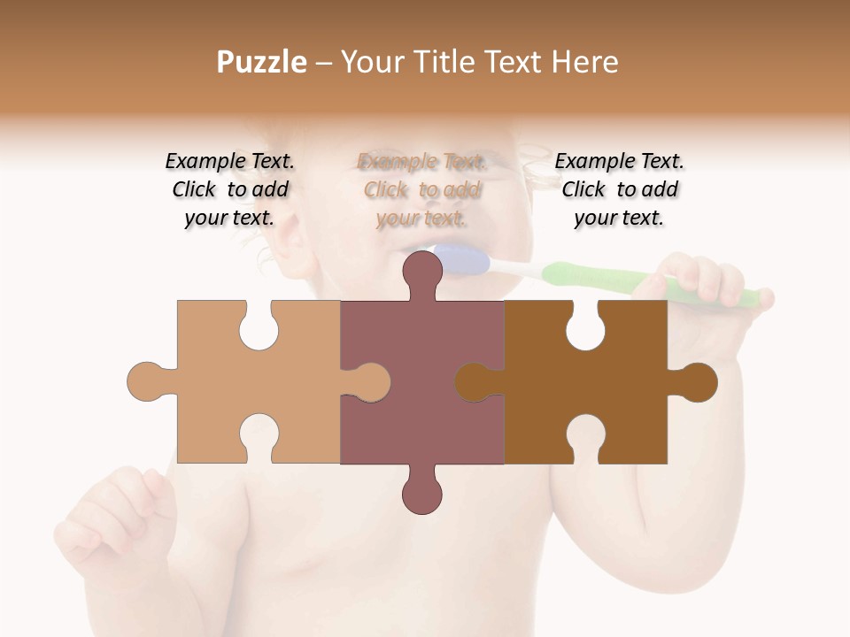 Portrait Joy Boy PowerPoint Template