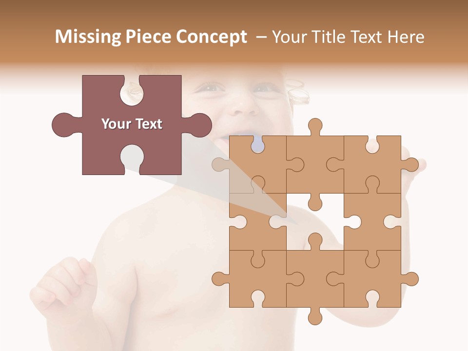 Portrait Joy Boy PowerPoint Template