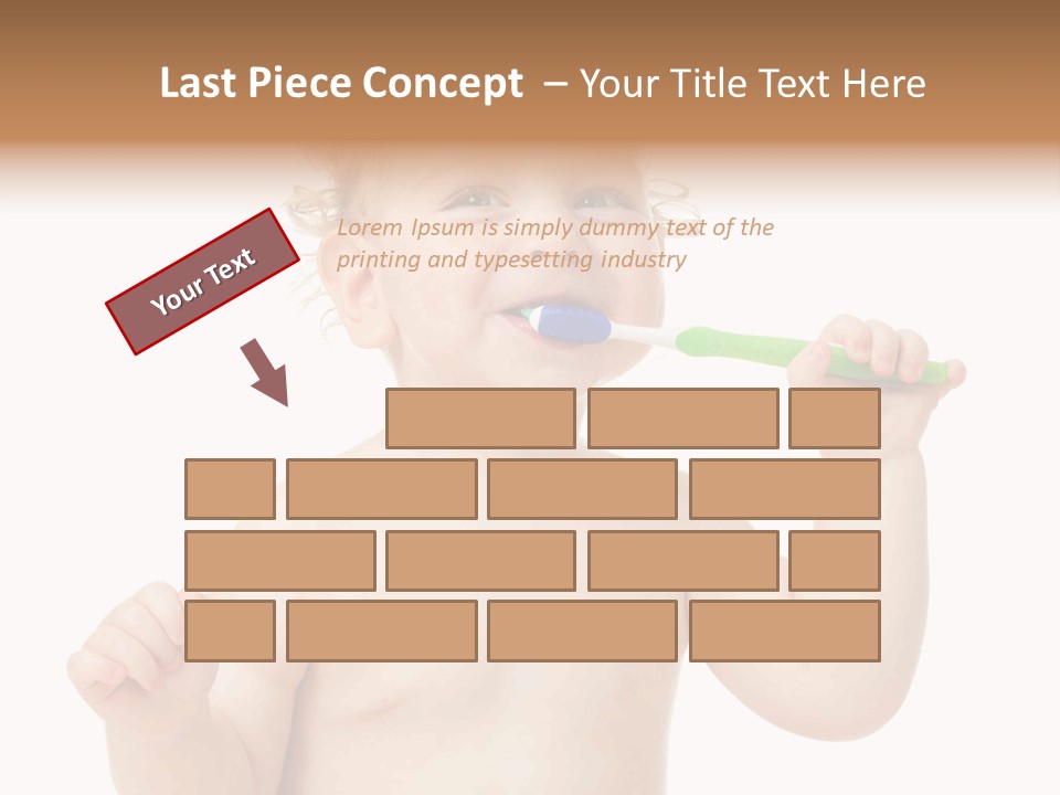 Portrait Joy Boy PowerPoint Template