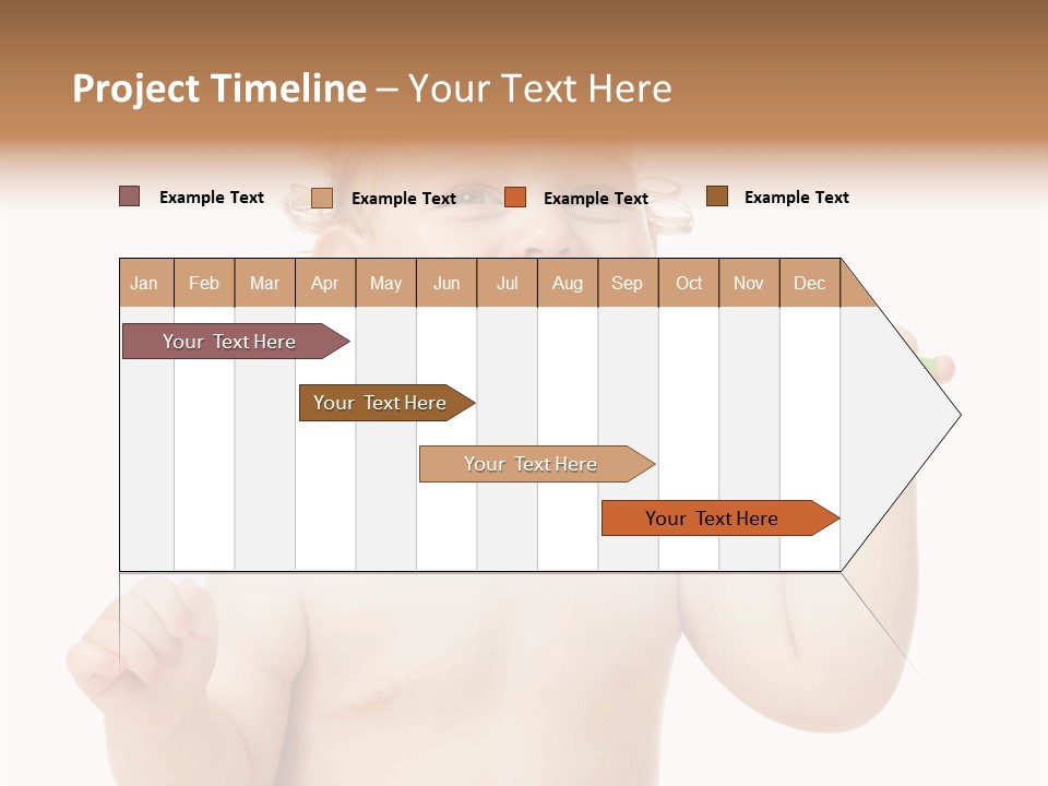 Portrait Joy Boy PowerPoint Template