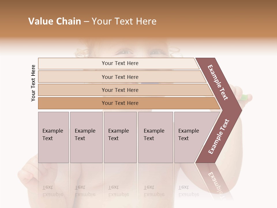 Portrait Joy Boy PowerPoint Template
